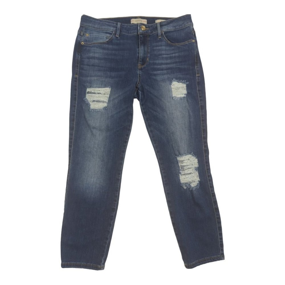 Guess Distressed Jeans size 31 Sexy Curve